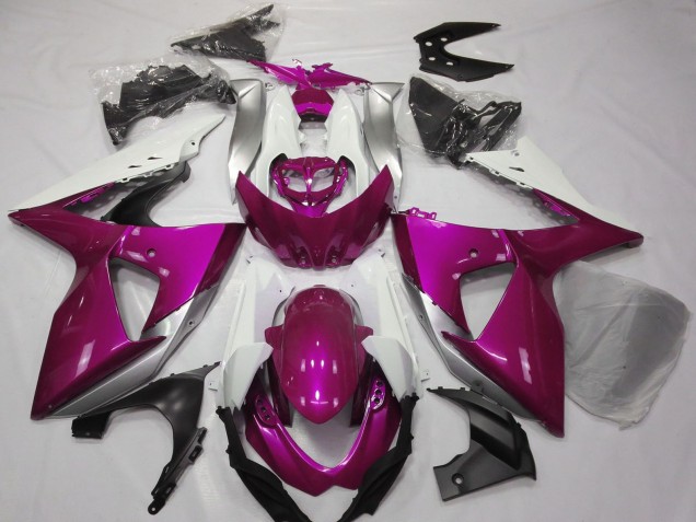Carenados Moto Suzuki GSXR 1000 2009-2016 - Rosa Blanco Baratos
