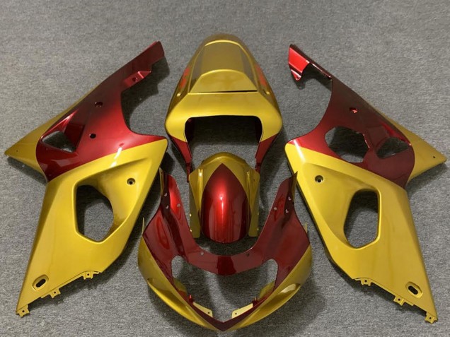 Carenados Moto Suzuki GSXR 1000 2000-2002 - Oro Rojo Baratos