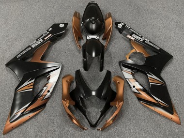 Carenados Moto Suzuki GSXR 1000 2005-2006 - Negro Mate Bronze Baratos