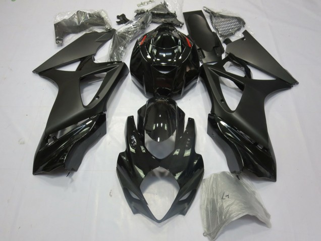 Carenados Moto Suzuki GSXR 1000 2007-2008 - Negro Brillante Negro Mate Baratos