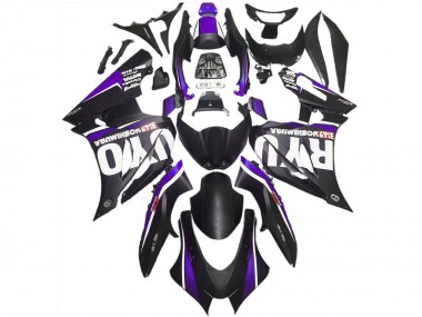 Carenados Moto Suzuki GSXR 1000 2017-2024 - Negro Mate Púrpura Baratos