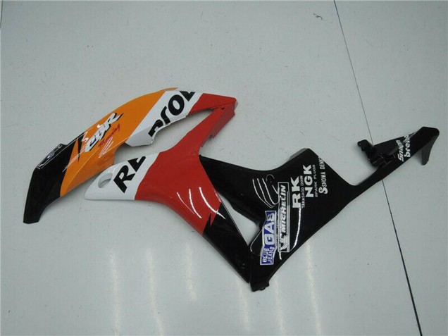 Carenado Moto Honda CBR600RR 2007-2008 - Naranja Blanco Rojo Negro Brillante Repsol Baratos