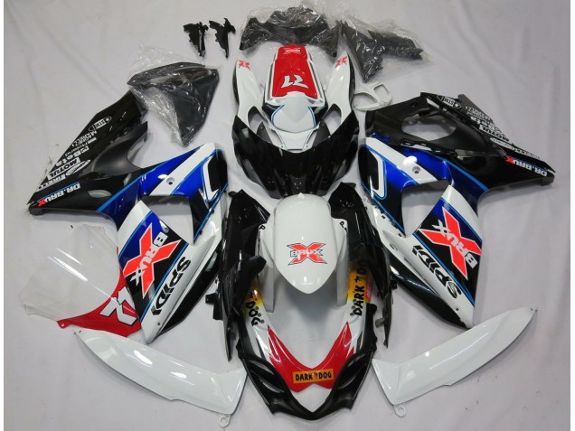 Carenados Moto Suzuki GSXR 1000 2009-2016 - Blanco Azul Rojo Negro X Baratos