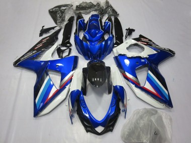 Carenados Moto Suzuki GSXR 600 / GSXR 750 2008-2010 - Azul Blanco Negro Brillante Rojo Baratos