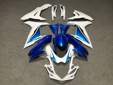 Carenados Moto Suzuki GSXR 600 / GSXR 750 2011-2024 - Azul Blanco Baratos