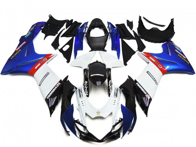 Carenados Moto ABS Suzuki GSXR 600 / GSXR 750 2011-2024 - Azul Blanco Rojo Baratos