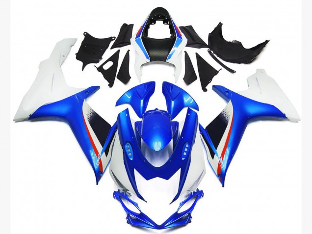 Carenados Moto Suzuki GSXR 600 / GSXR 750 2011-2024 - Blanco Azul Rojo Baratos
