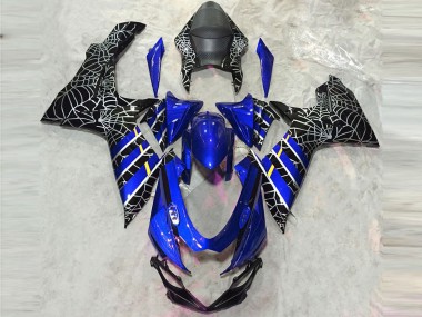 Carenados Moto Suzuki GSXR 600 / GSXR 750 2011-2024 - Azul Negro Spider Baratos