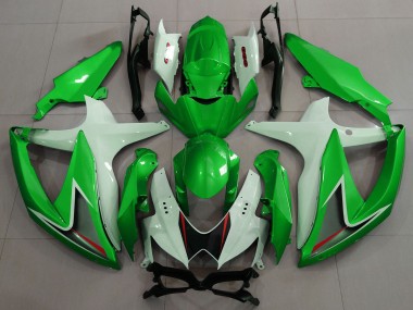 Carenados Moto Suzuki GSXR 600 / GSXR 750 2008-2010 - Blanco Verde Negro Rojo Baratos