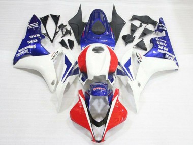 Kits Carenado Moto Honda CBR600RR 2007-2008 - Blanco Rojo Azul HRC Baratos