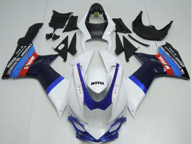 Carenados Moto Suzuki GSXR 600 / GSXR 750 2011-2024 - Blanco Azul Negro Rojo Motul Baratos