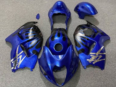 Carenados Moto Suzuki GSXR 1300 1996-2007 - Azul Profundo Negro Baratos