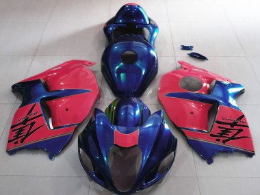 Carenados Moto Suzuki GSXR 1300 1996-2007 - Azul Brillante Rojo Baratos