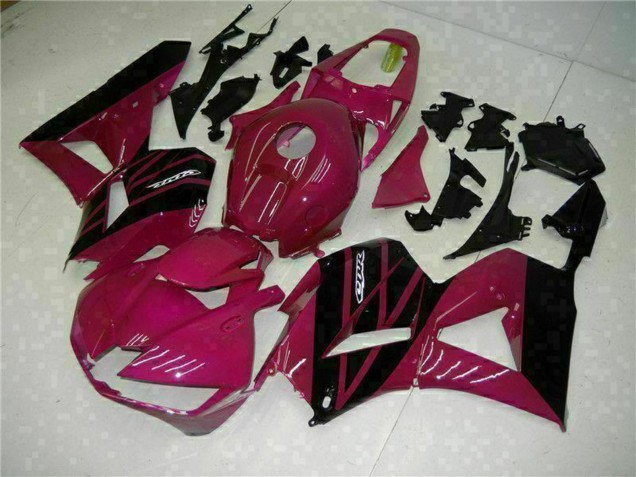 Carenados Moto Honda CBR600RR 2013-2023 - Púrpura Negro Brillante Baratos