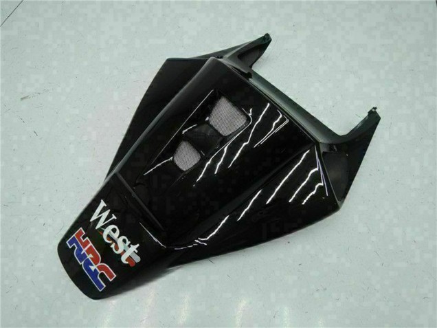 Carenados Moto Honda CBR1000RR 2004-2005 - Negro Brillante Blanco West Mobil Michelin Baratos
