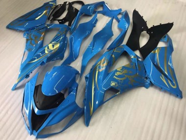 Carenados Moto Kawasaki ZX10R 2016-2020 - Azul Oro Baratos