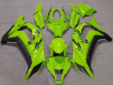 Carenados Moto Kawasaki ZX10R 2011-2015 - Verde Negro Mate Baratos