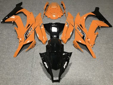 Carenados Moto Kawasaki ZX10R 2011-2015 - Naranja Negro Brillante Baratos