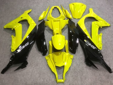 Carenados Moto Kawasaki ZX10R 2016-2020 - Amarillo Negro Brillante Baratos