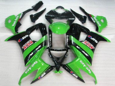 Carenados Moto Kawasaki ZX10R 2008-2010 - Verde Negro Rojo Kick Elf Vent-Axia Baratos