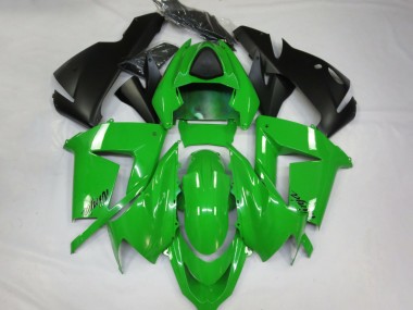 Carenados Moto Kawasaki ZX10R 2004-2005 - Verde Brillante Negro Baratos