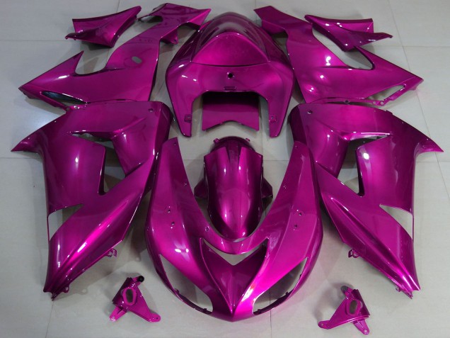 Carenados Moto Kawasaki ZX10R 2006-2007 - Púrpura Baratos