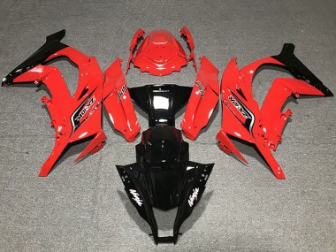 Carenados Moto Kawasaki ZX10R 2011-2015 - Rojo Negro Brillante Baratos