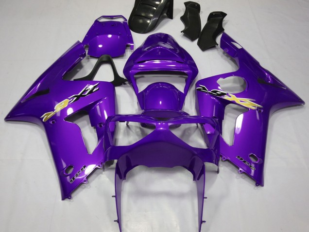 Carenados Moto Kawasaki ZX6R 2003-2004 - Púrpura Baratos