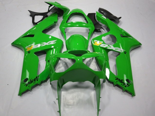 Carenados Moto Kawasaki ZX6R 2003-2004 - Verde OEM Estilo Baratos