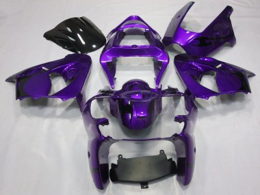 Carenados Moto Kawasaki ZX6R 2000-2002 - Púrpura Baratos