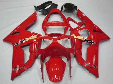 Carenados Moto Kawasaki ZX6R 2003-2004 - Rojo Baratos