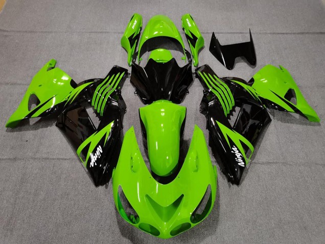 Carenados Moto Kawasaki ZX14R 2006-2011 - Verde Negro Brillante Blanco Ninja Baratos
