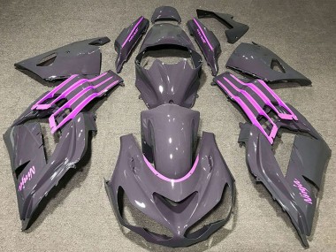 Carenados Moto Kawasaki ZX14R 2012-2024 - Nardo Gris Rosa Baratos