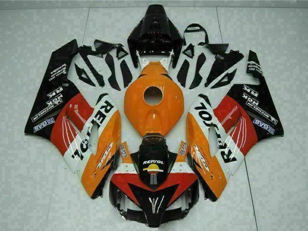 Carenados Moto Honda CBR1000RR 2004-2005 - Naranja Blanco Rojo Negro Repsol Baratos