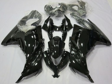 Carenados Moto Kawasaki Ninja 300 2013-2024 - Negro Brillante Baratos