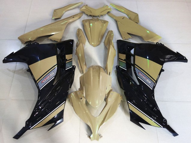 Carenados Moto Kawasaki Ninja 300 2013-2024 - Bronceado del Desierto Negro Baratos