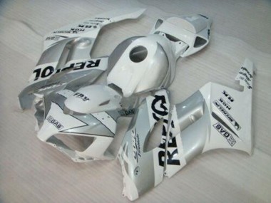 Carenado Moto Honda CBR1000RR 2004-2005 - Blanco Plata Negro Repsol Baratos