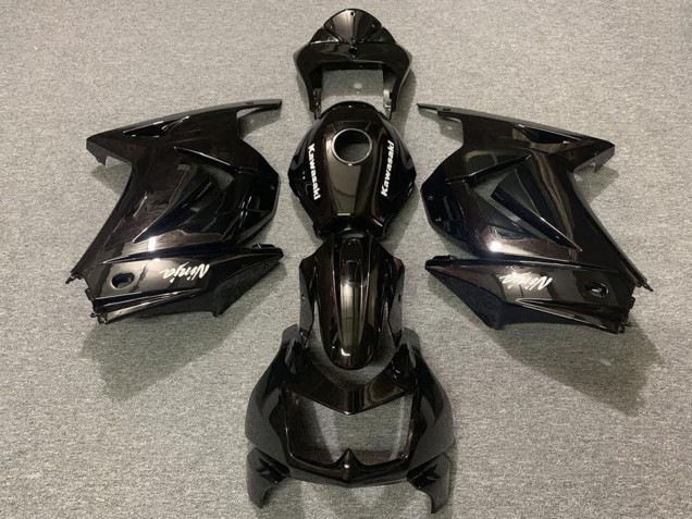 Carenados Moto Kawasaki Ninja 250 2008-2012 - Negro Brillante OEM Estilo Baratos