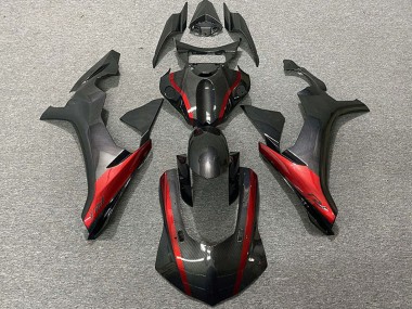 Carenados Moto Yamaha R1 2015-2019 - FibraCarbono Estilo Rojo Baratos