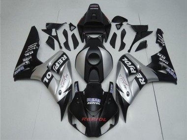 Carenados Moto Honda CBR1000RR 2004-2005 - Plata Negro Brillante Repsol Baratos