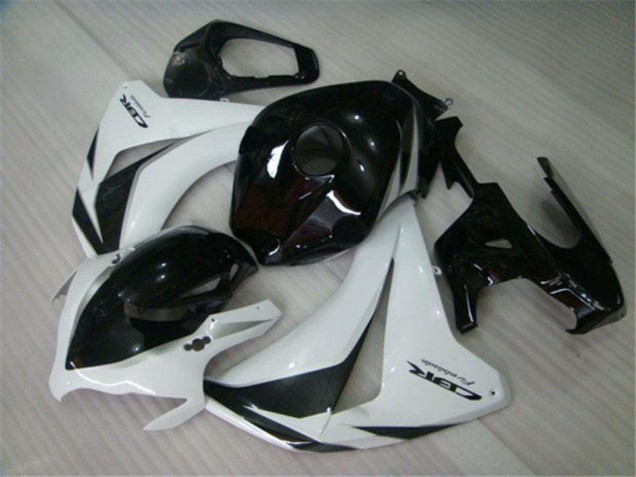 Kits Carenados Moto Honda CBR1000RR 2008-2011 - Blanco Negro Brillante Baratos