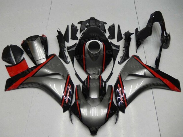 Carenado Moto Honda CBR1000RR 2008-2011 - Gris Rojo Negro Brillante Baratos