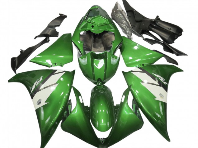 Carenados Moto Yamaha R1 2012-2014 - Verde Blanco Baratos