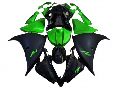 Carenados Moto Yamaha R1 2012-2014 - Negro Brillante Negro Mate Verde Baratos