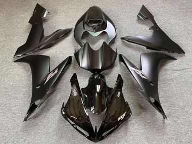 Carenados Moto Yamaha R1 2004-2006 - Negro Brillante Negro Mate Baratos