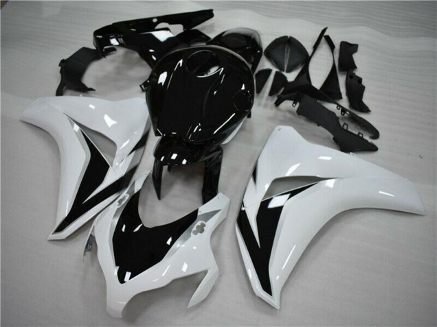 Carenado Moto Honda CBR1000RR 2008-2011 - Blanco Negro Brillante Baratos