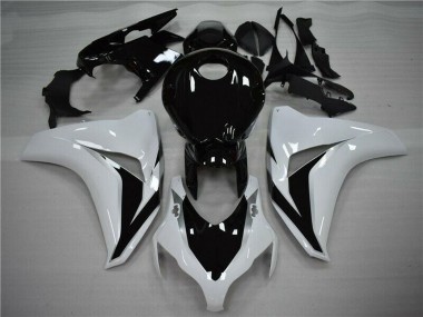 Carenado Moto Honda CBR1000RR 2008-2011 - Blanco Negro Brillante Baratos