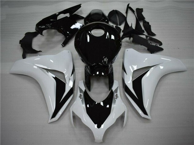 Carenado Moto Honda CBR1000RR 2008-2011 - Blanco Negro Brillante Baratos