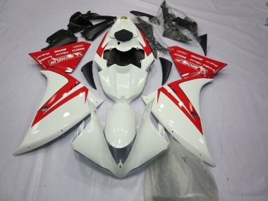 Carenados Moto Yamaha R1 2012-2014 - Blanco Rojo Baratos