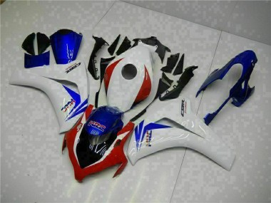 Carenado Moto Honda CBR1000RR 2008-2011 - Blanco Rojo Azul HRC Baratos